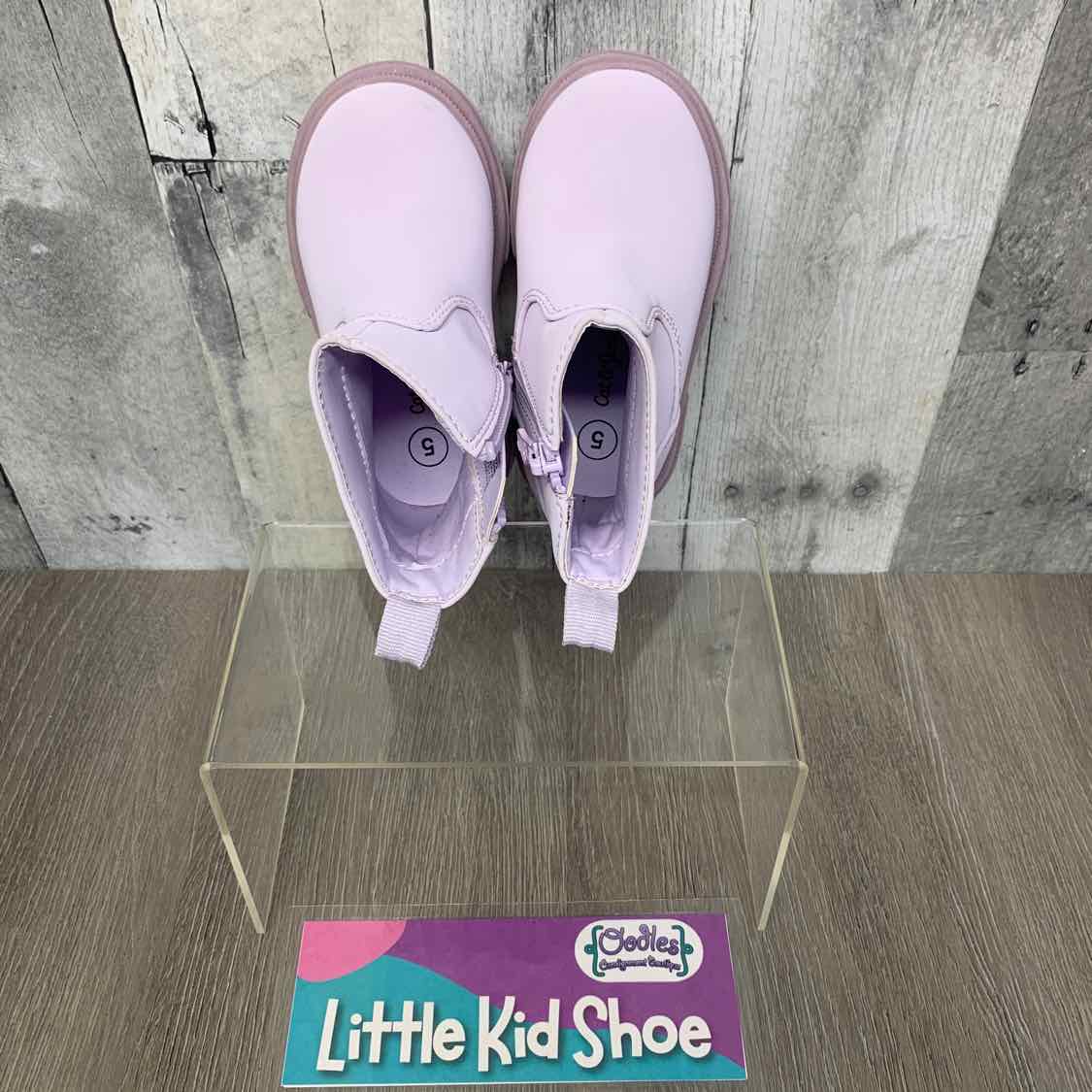 Size 5 Purple Cat & Jack Boots