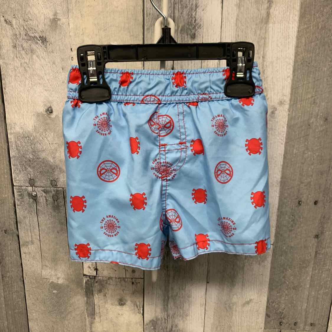 Size 18 Months Blue Print Marvel Swim Trunks