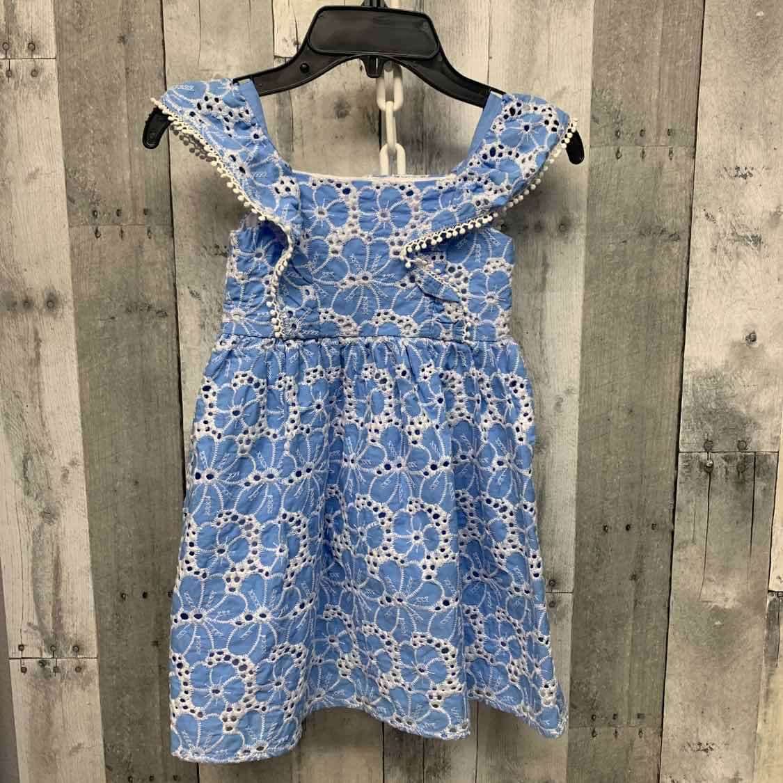 Size 4T Blue/White Blueberi Boulevard Dress