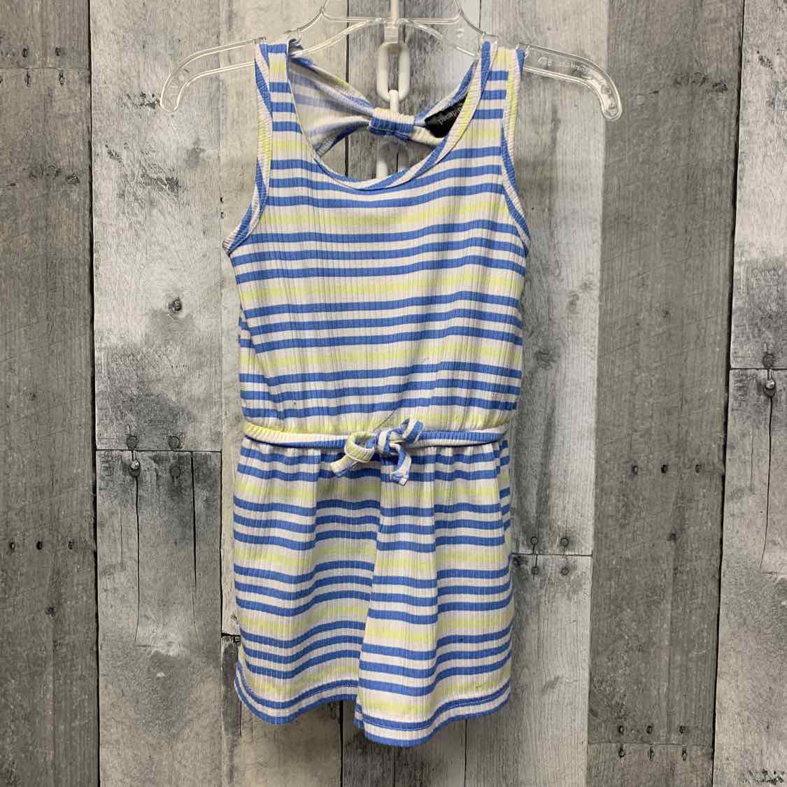 Size 3T Blue/White Picapino Romper