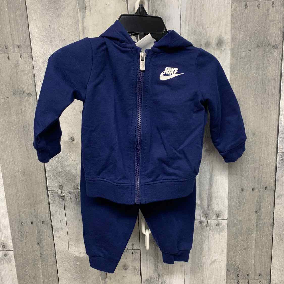 Size 6 Months Navy/White Sport Brand Jacket/Pants