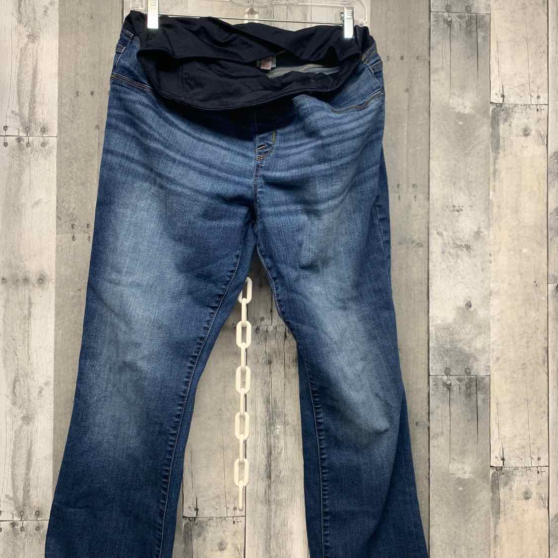 Size 12 Denim/Navy Isabel Maternity Jeans