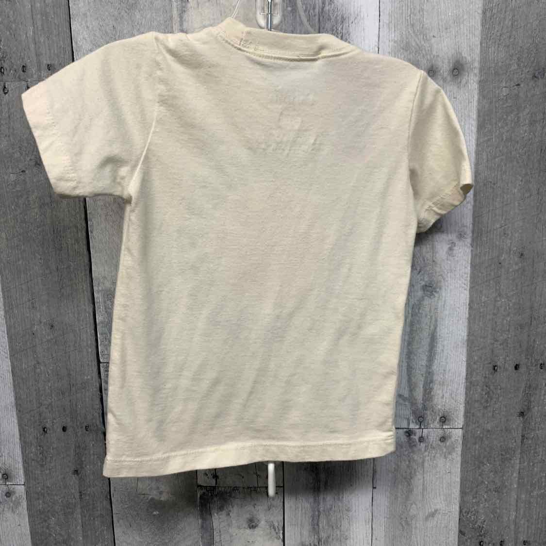 Size 3T White Graphic B Brand T Shirt