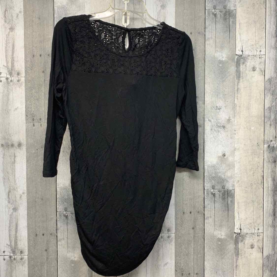 Size M Black Motherhood Long Sleeve Top