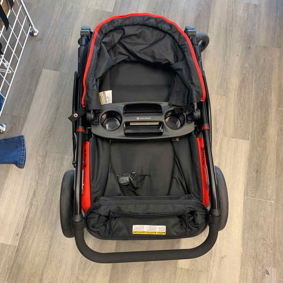 Baby Trend Black/Red Stroller - Single
