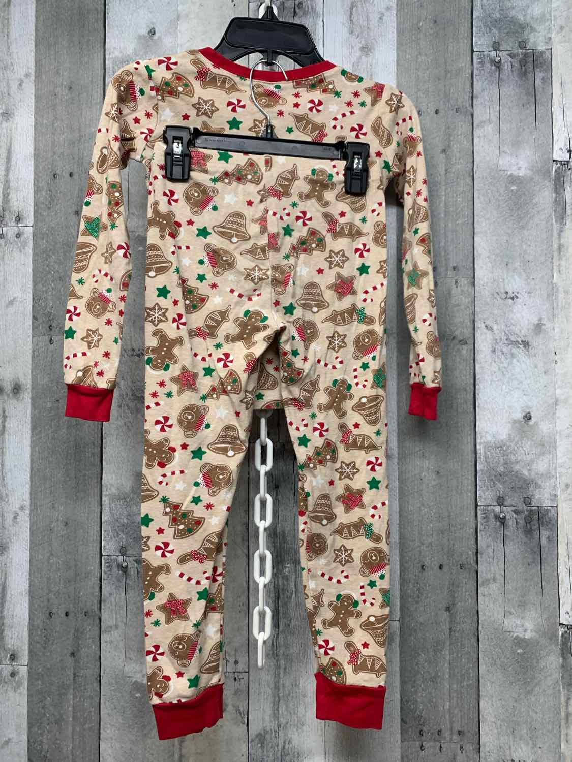 Size 8 Brown Print Children's Place 2pc PJs