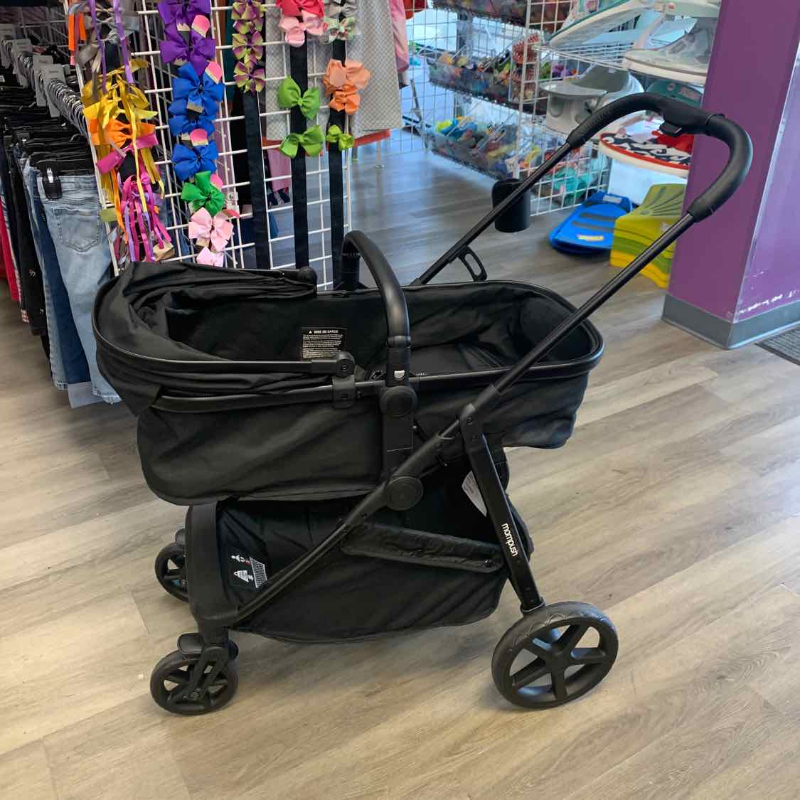 Name Brand Black Stroller - Single