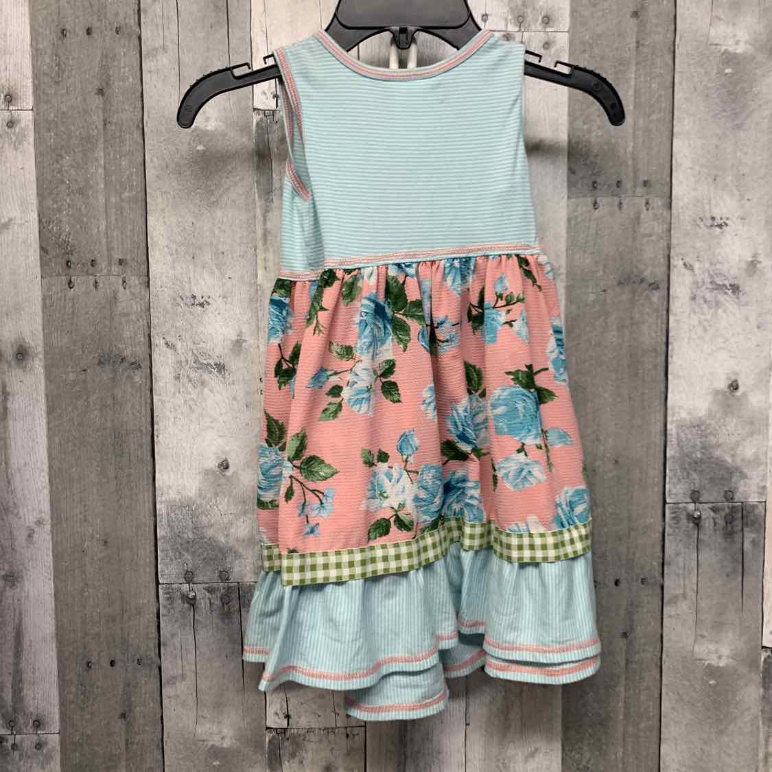 Size 4T Pink/Blue Bonnie Jean/Baby Dress
