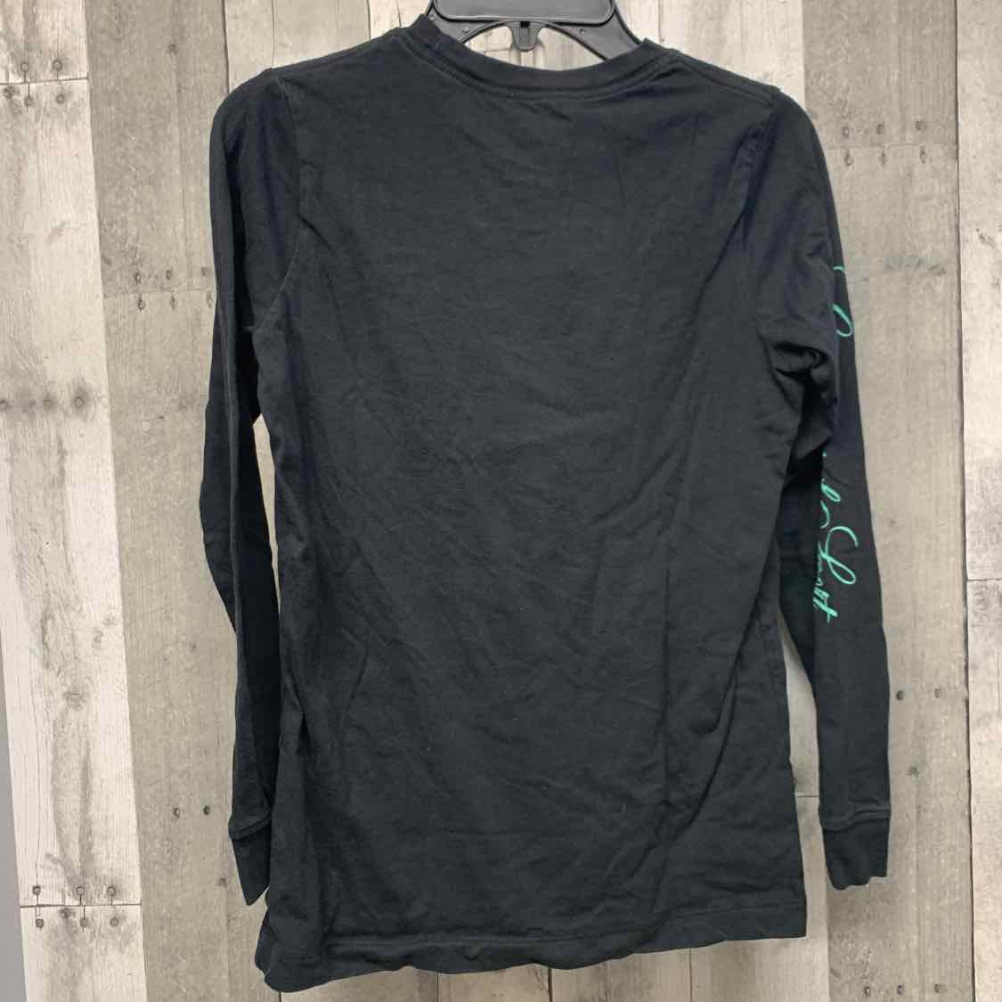 Size Medium Black/Pink Sport Brand Long Sleeve Shirt