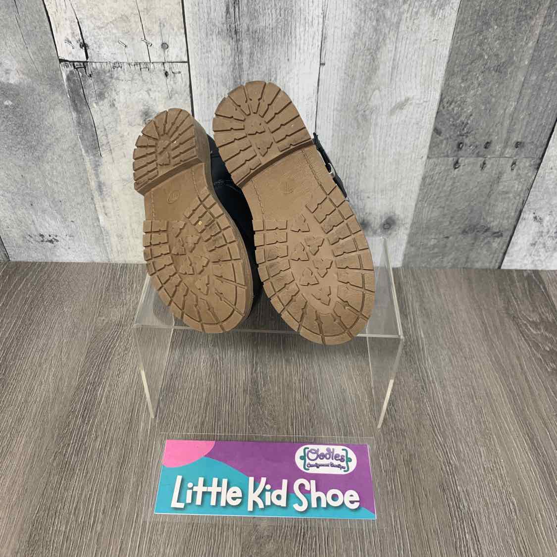 Size 7 Black/Red Stepping Stones Boots