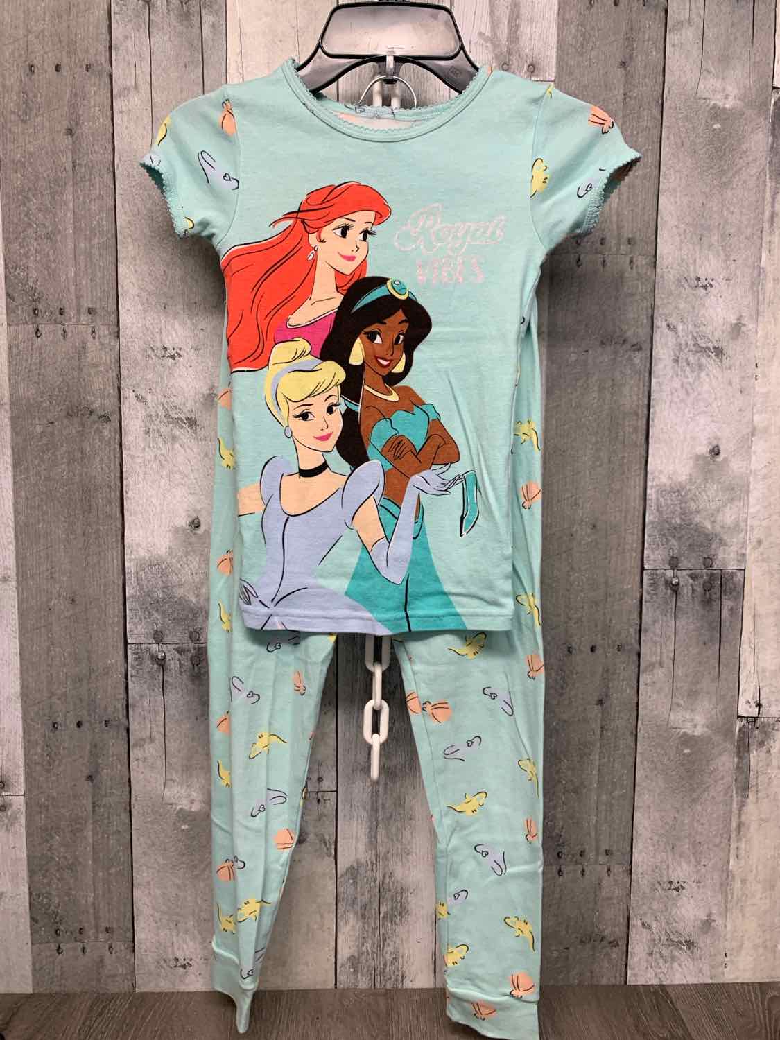 Size 7 Blue Print Disney 2pc PJs