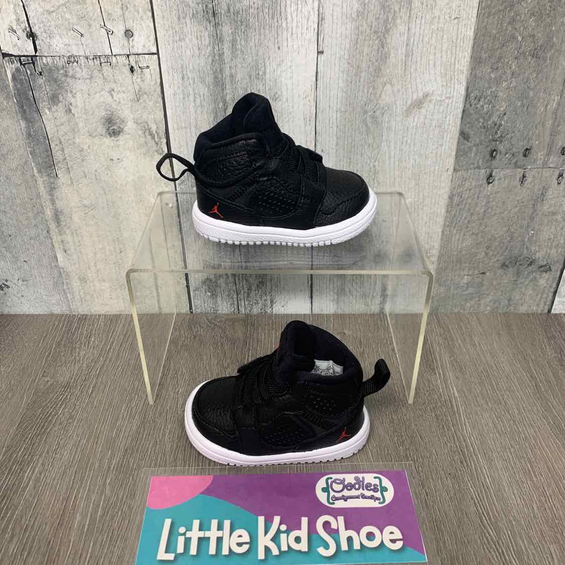 Size 2 Black/White Sport Brand Sneakers