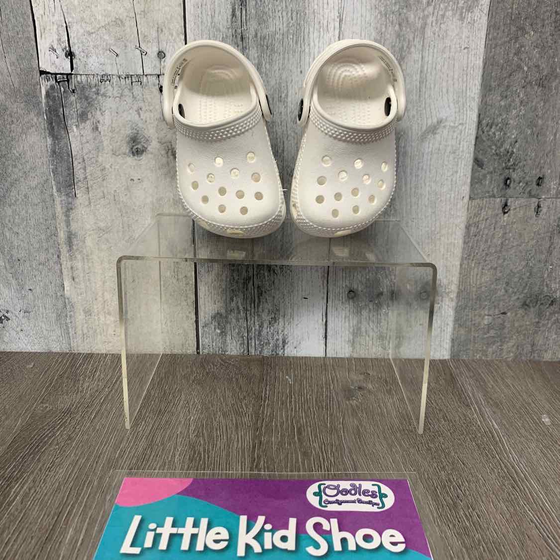 Size 2 White Crocs Water Shoes