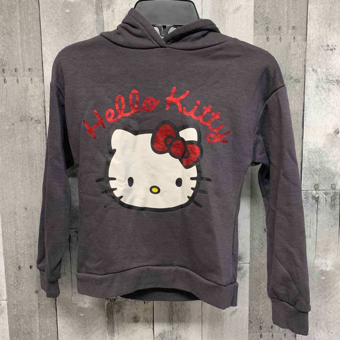 Size 7/8 Gray Hello Kitty Pull Over