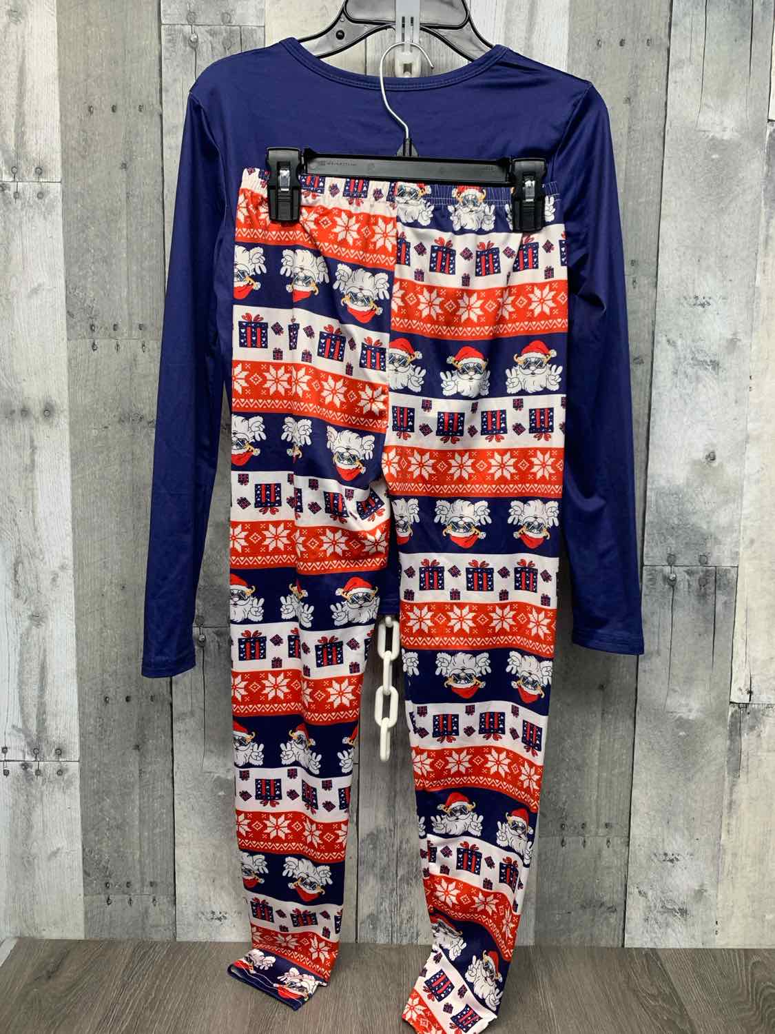Size 11 Red/Navy Shein Shirt/Leggings
