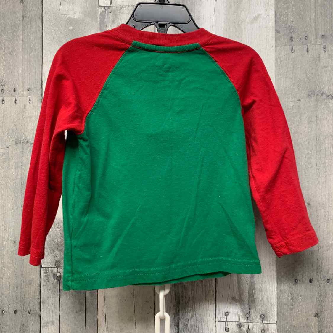 Size 2T Red/Green Holiday Brands Long Sleeve Shirt
