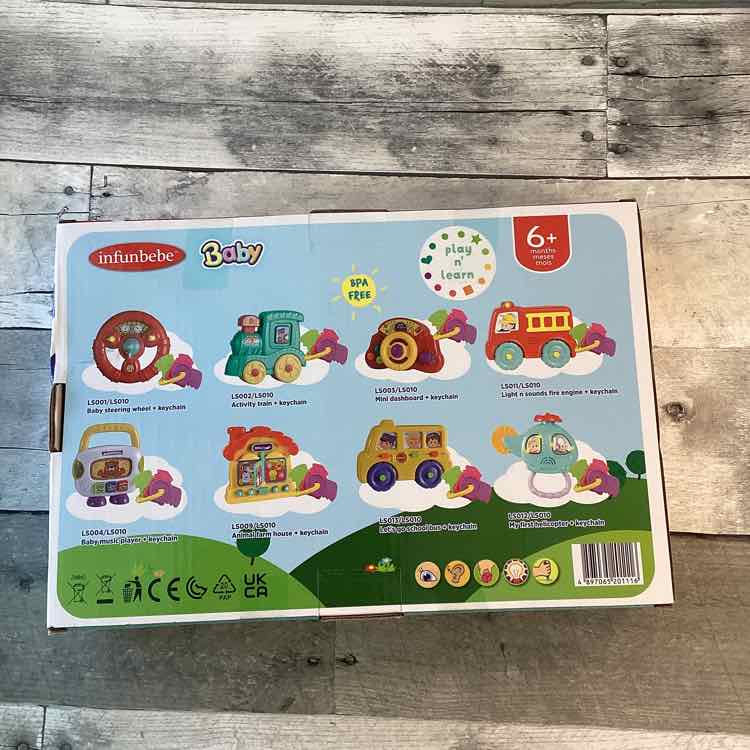 Generic Red/Yellow Interactive Baby Toy