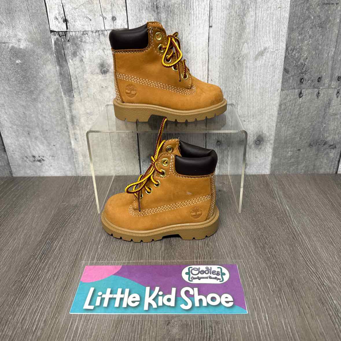 Size 4 Tan Timberland Boots