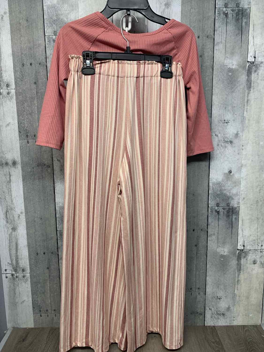 Size Medium Pink/Ivory B Brand Shirt/Pants