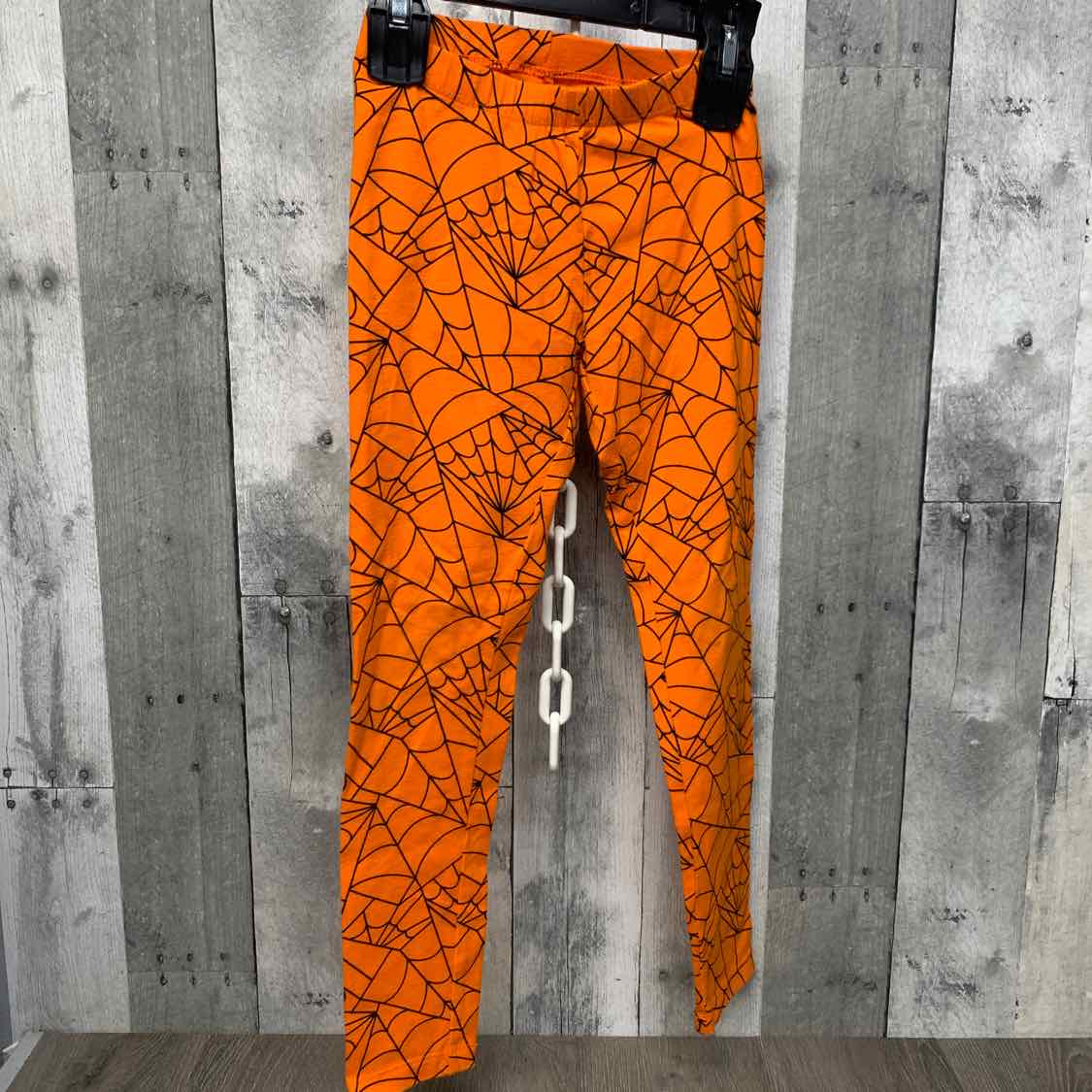 Size 7/8 Orange/Black Cat & Jack Leggings