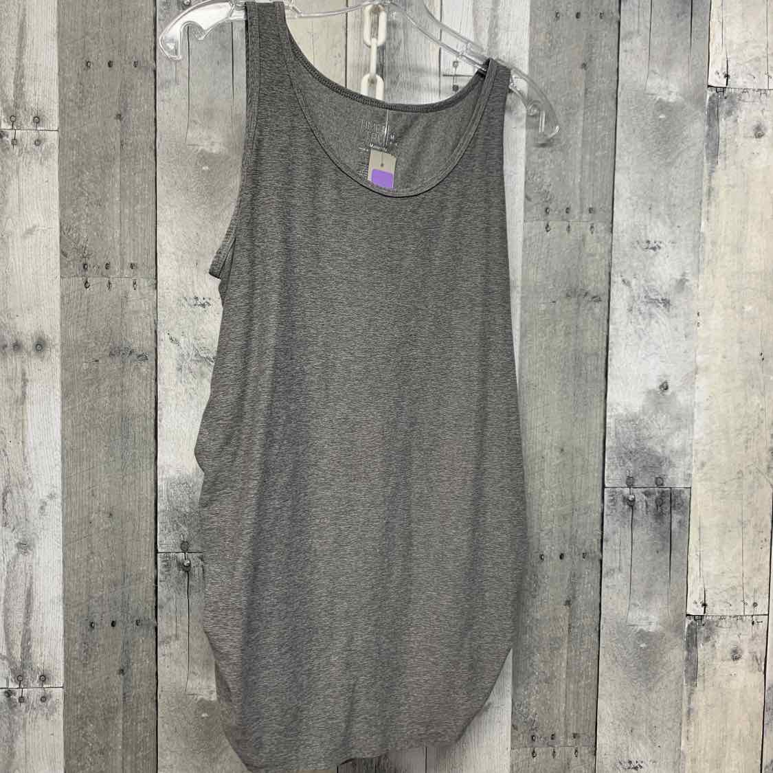 Size M Gray Time and Tru Tank Top