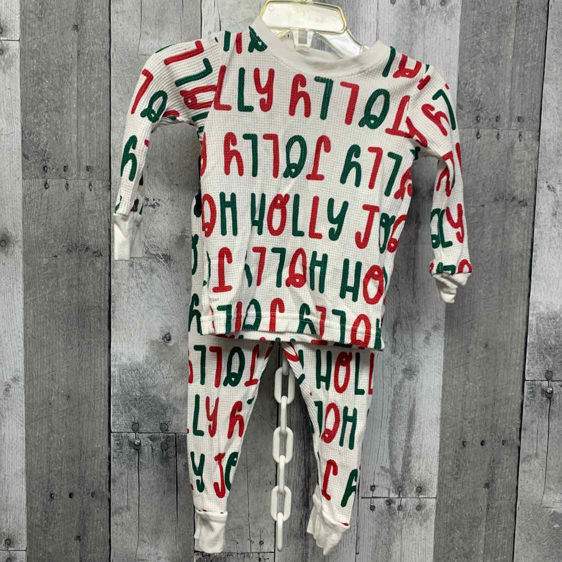 Size 12 Months Red/Green Carter's 2pc PJs