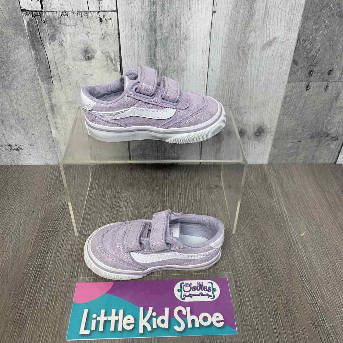 Size 5 Purple/White Vans Sneakers