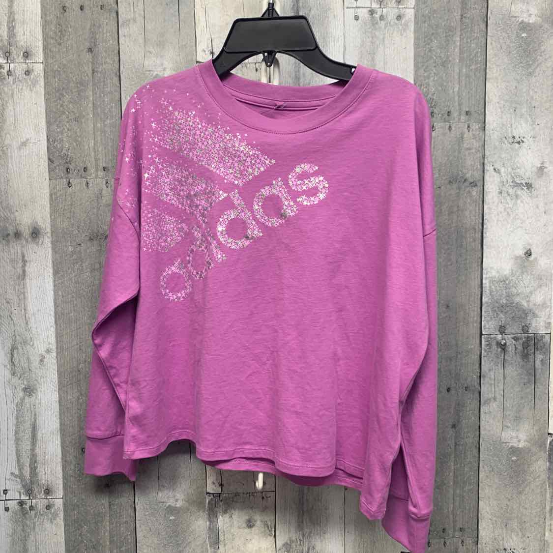 Size 10/12 Purple/Silver Sport Brand Long Sleeve Shirt