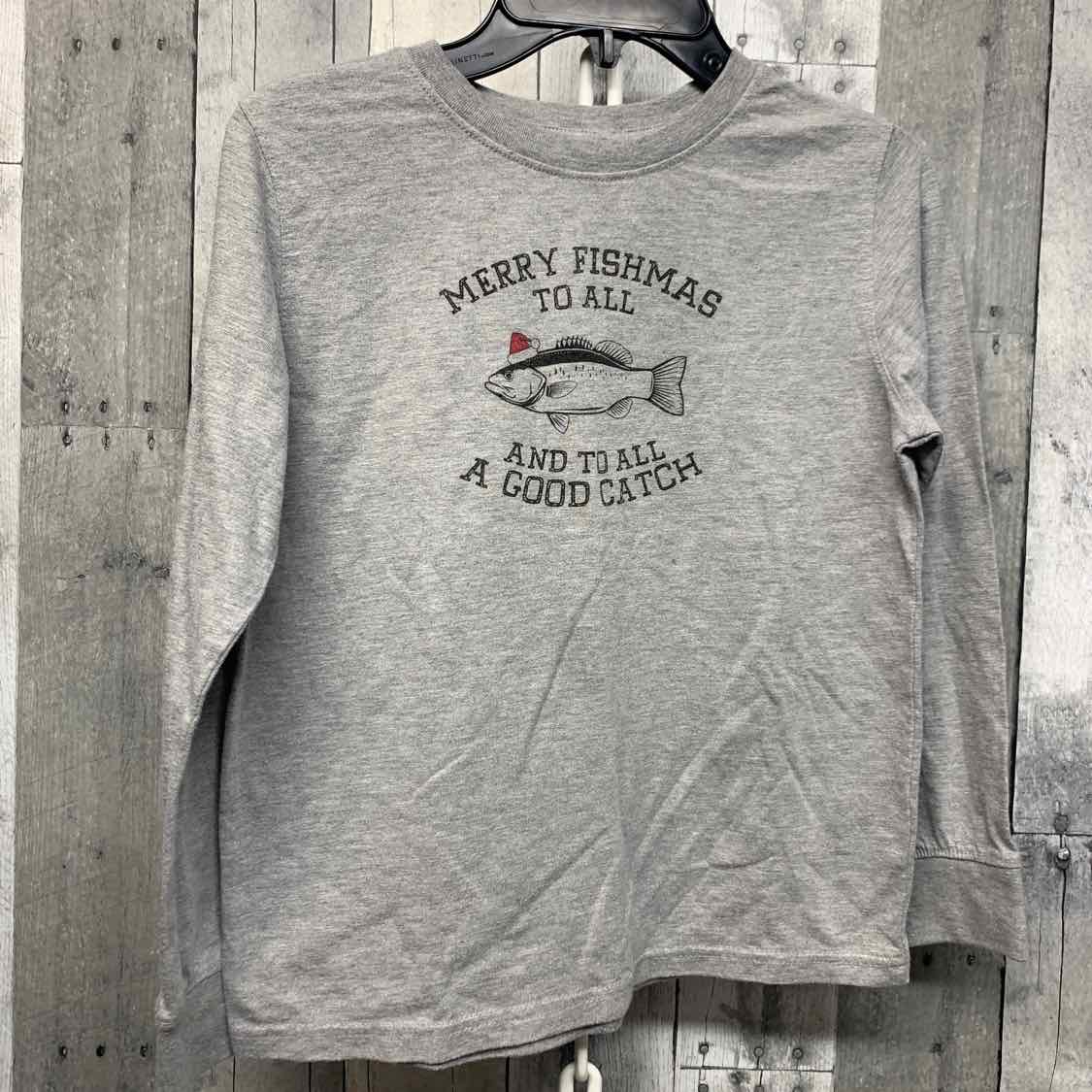 Size Large Gray/Black Bass Pro Shop Long Sleeve Shirt