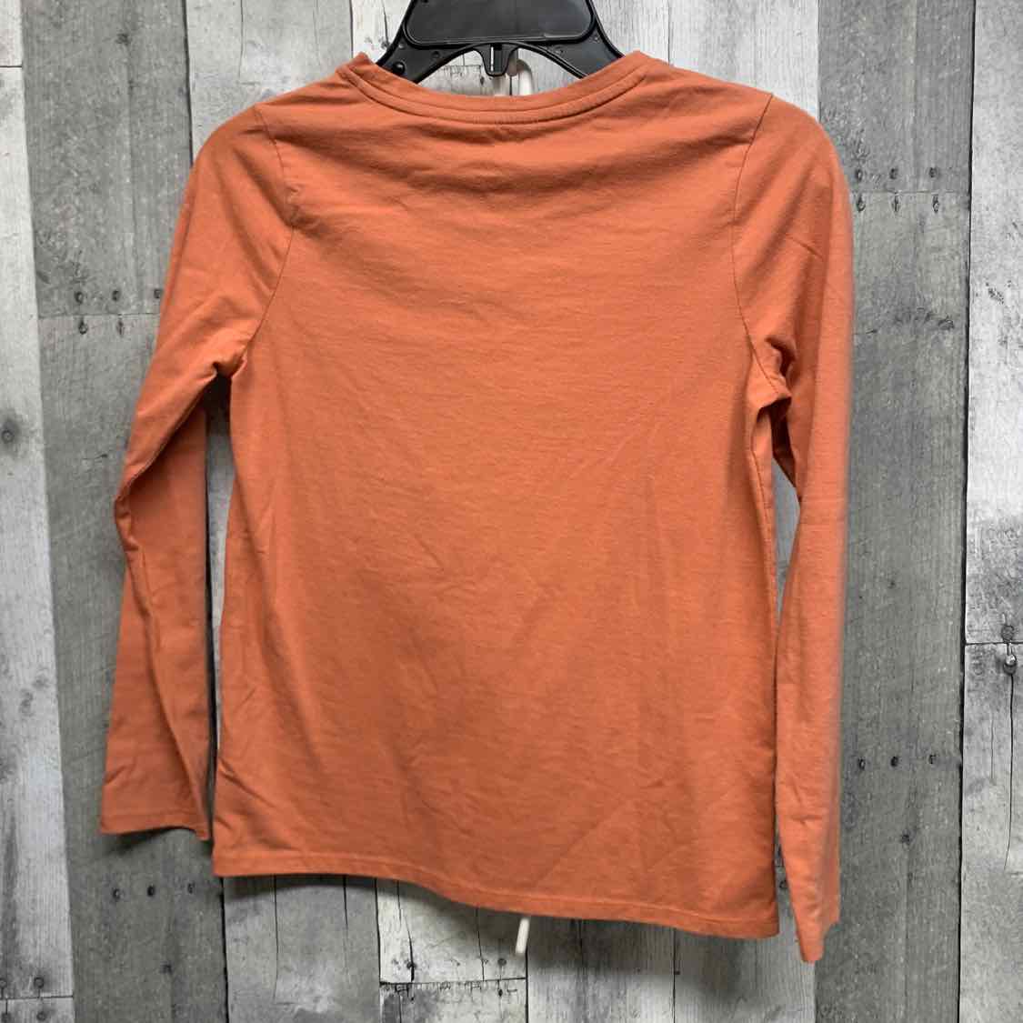 Size 7/8 Orange Graphic Cat & Jack Long Sleeve Shirt