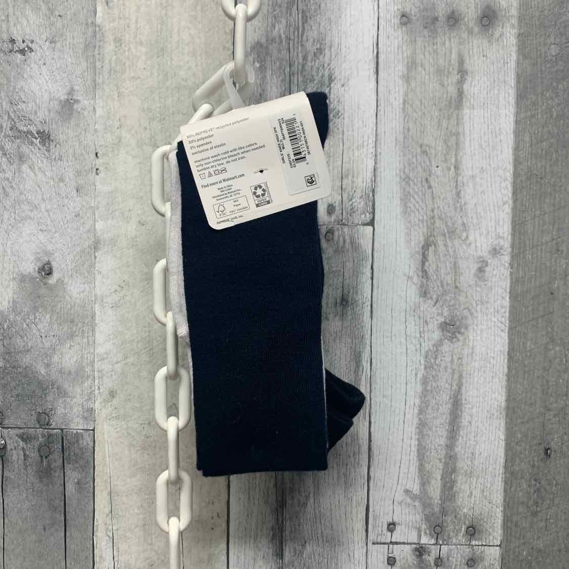 Size 10-4 Black Wonder Nation Socks