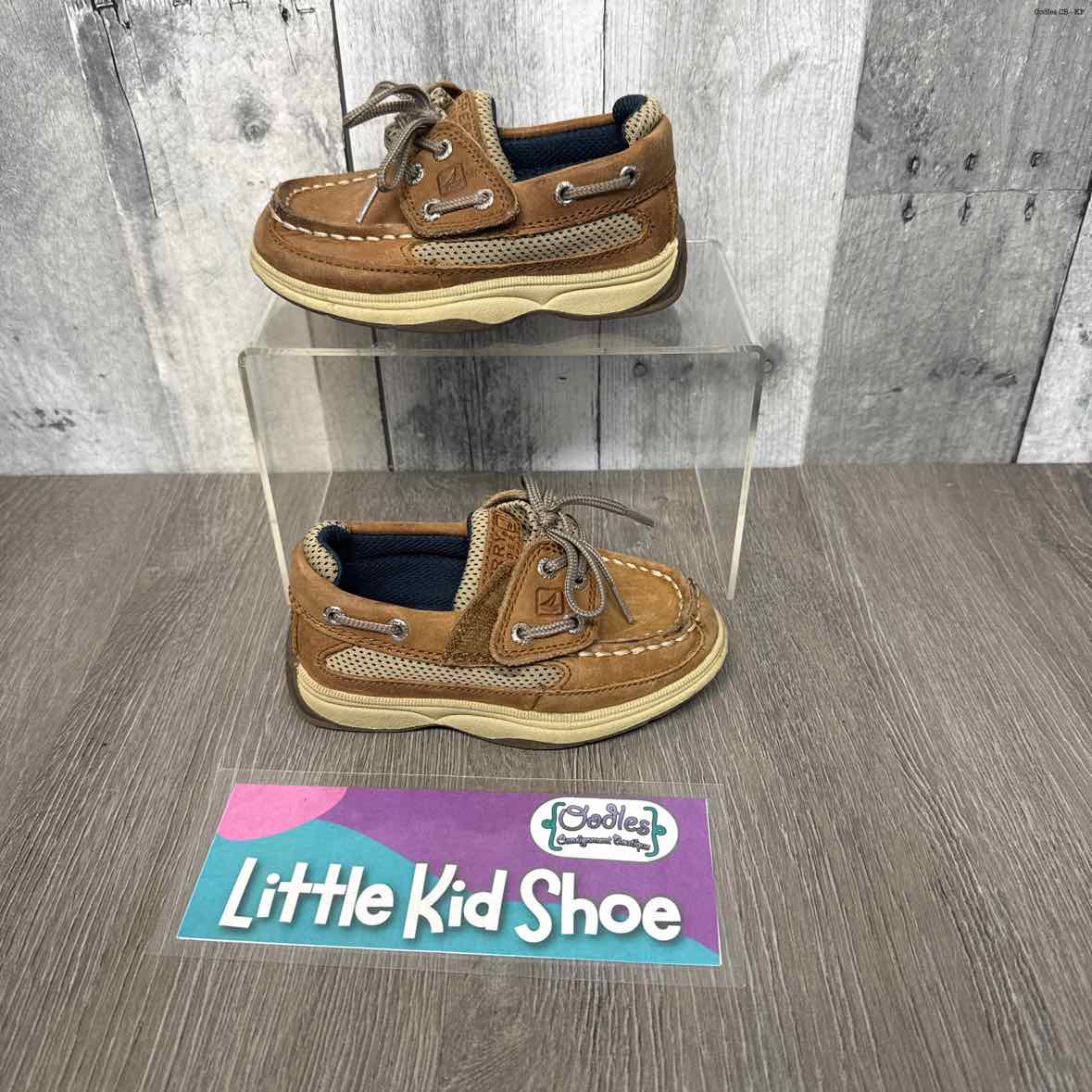 Size 7 Brown Sperry Sneakers