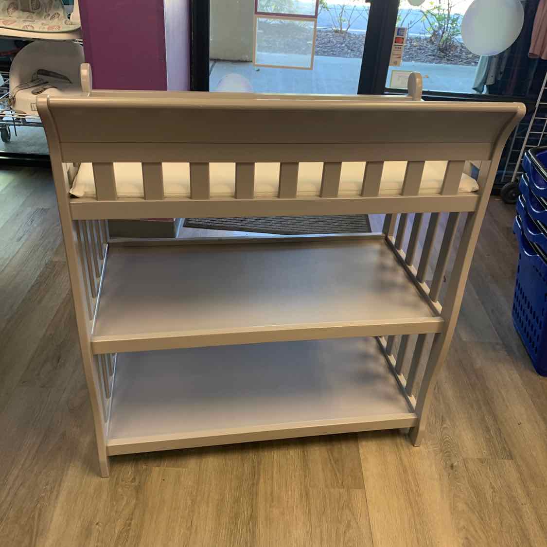 Delta Gray Changing Table