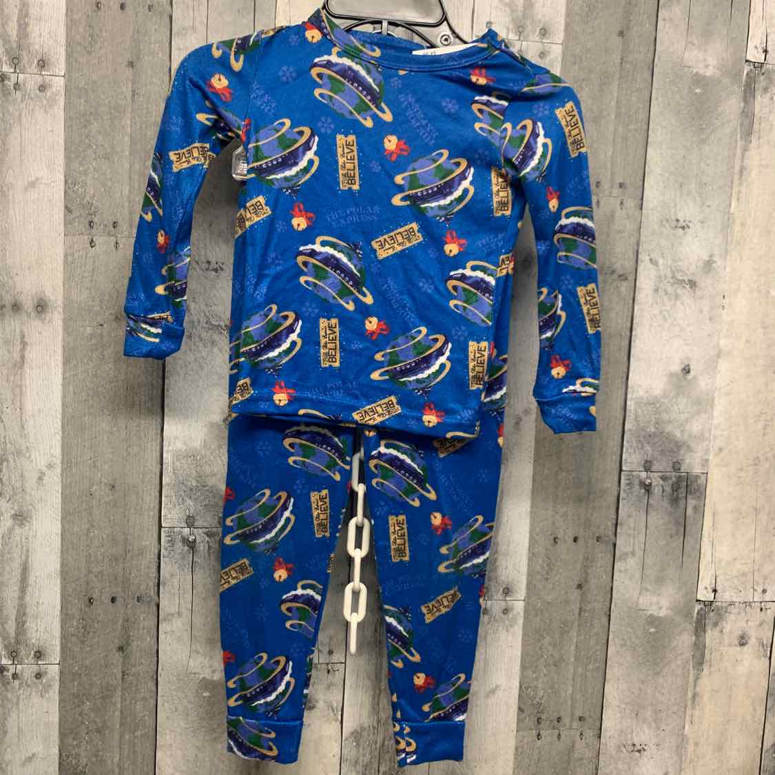 Size 5T Blue Print Holiday Brands 2pc PJs