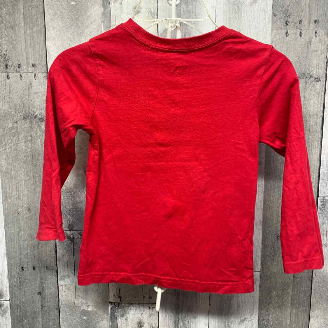 Size 4T Red/Green Children's Place Long Sleeve Shirt