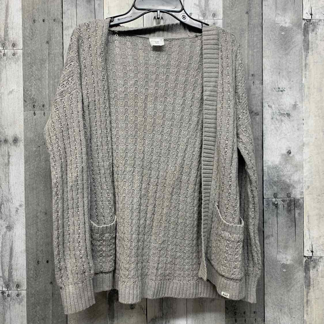 Size 9/10 Gray Abercrombie Cardigan