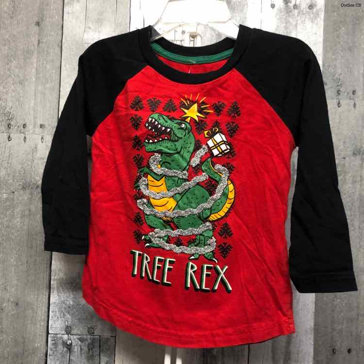 Size 3T Black/Red B Brand Long Sleeve Shirt