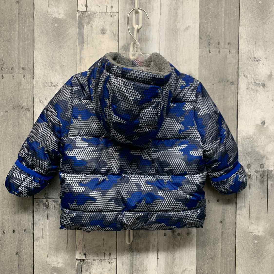 Size 12 Months Navy/Gray Swiss Tech Heavy Jacket