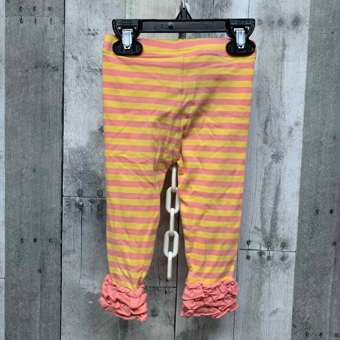 Size 18-24 Months Yellow/Pink Matilda Jane Leggings