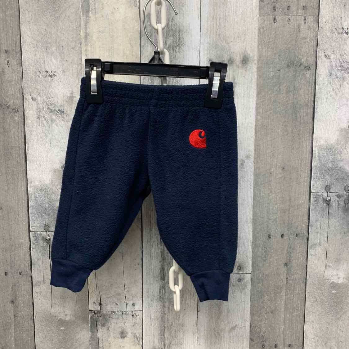 Size 6 Months Navy/Red Carhartt Athletic Pants