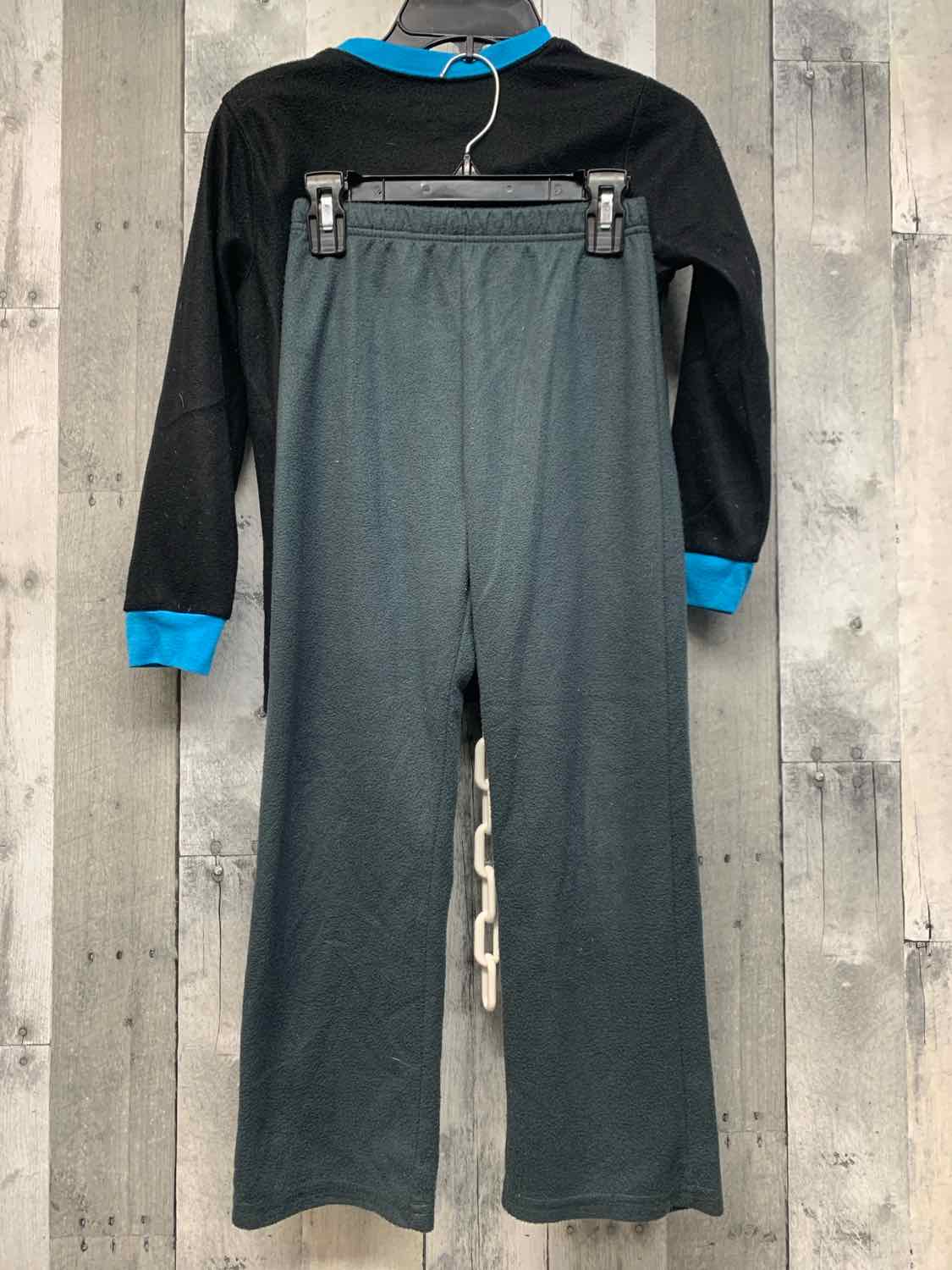 Size 8 Black/Blue Marvel 2pc PJs