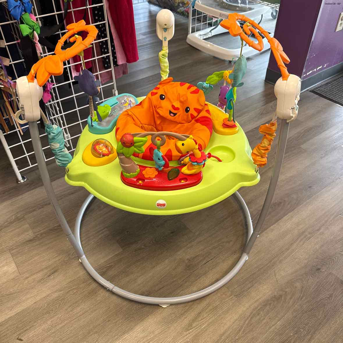 Fisher Price Orange/Green Jumperoo