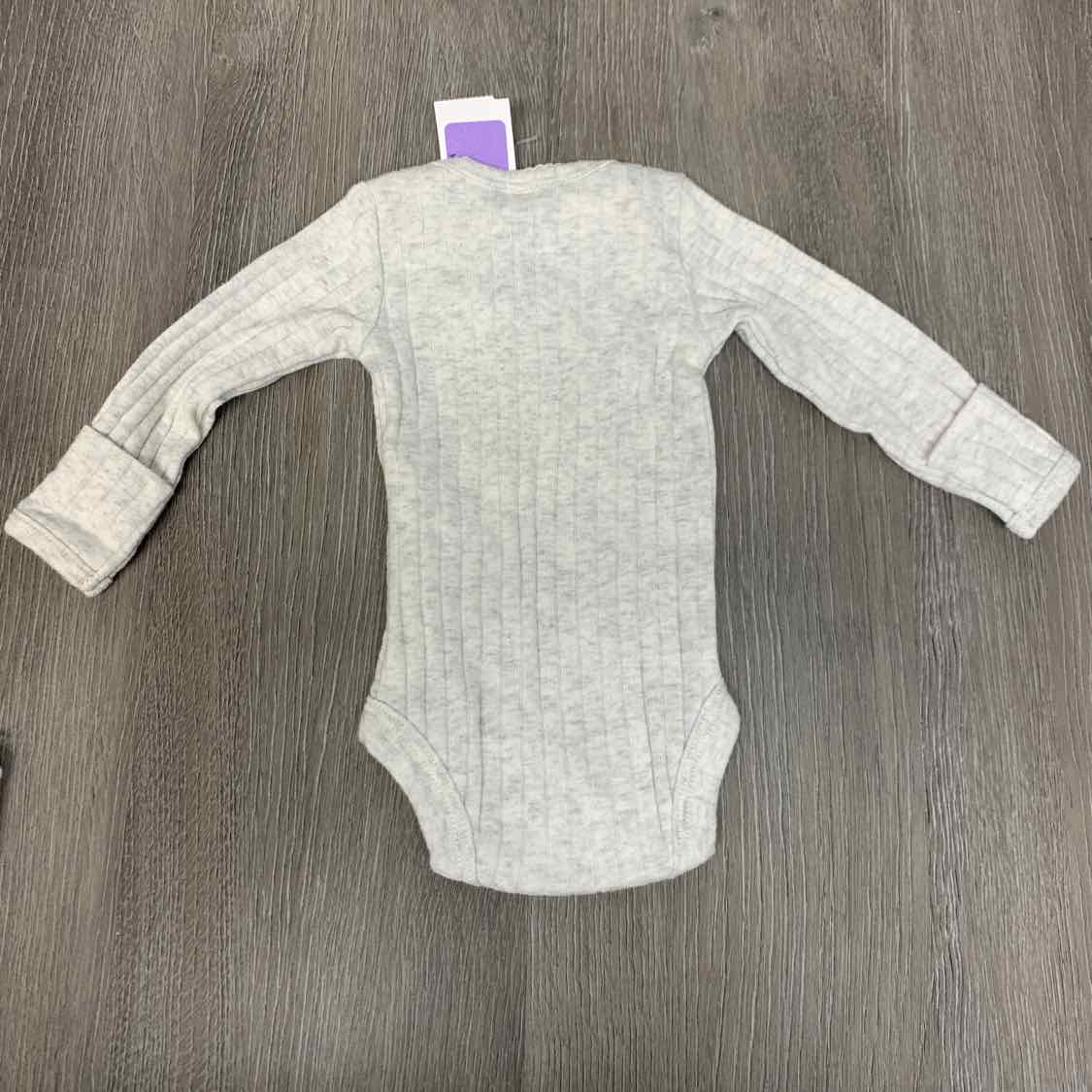 Size Preemie Gray Child of Mine Bodysuit