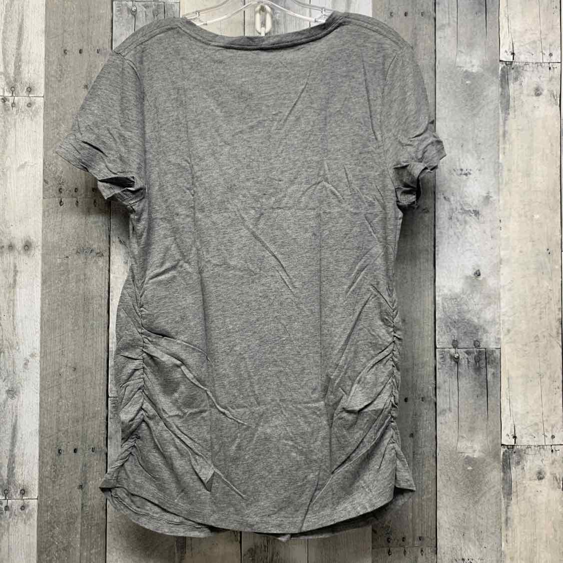 Size L Gray Isabel Maternity T Shirt