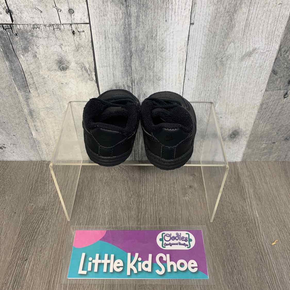 Size 1 Black Sport Brand Soft Sole Shoes