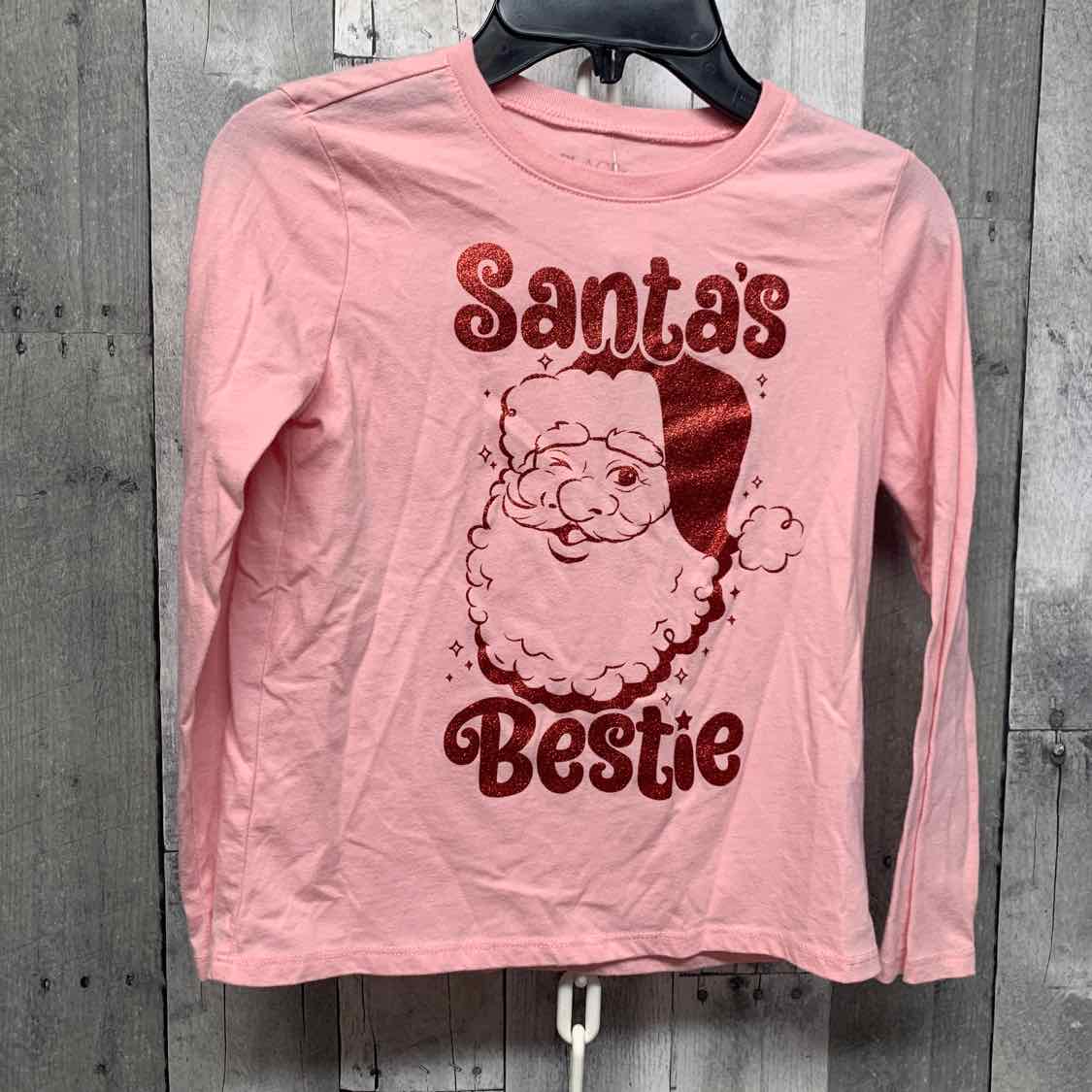 Size 7/8 Pink Graphic Children's Place Long Sleeve Shirt