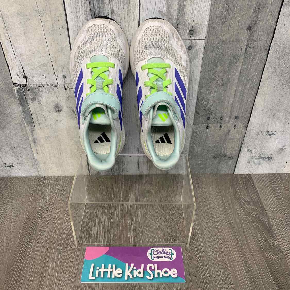 Size 13 Green/Purple Sport Brand Sneakers