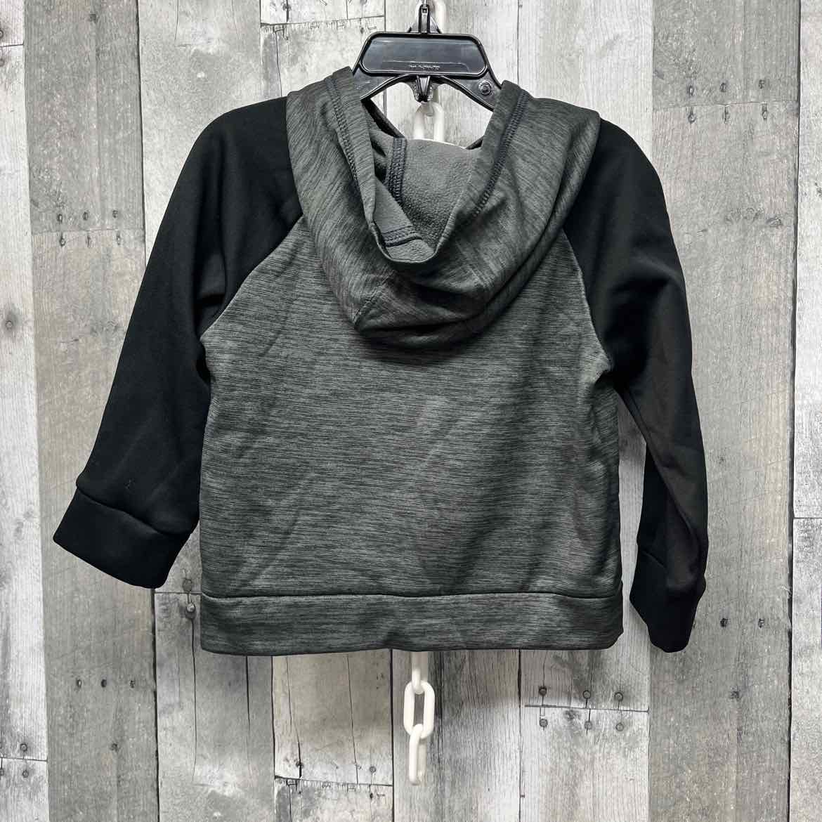Size 2T Gray/Black Sport Brand Pull Over