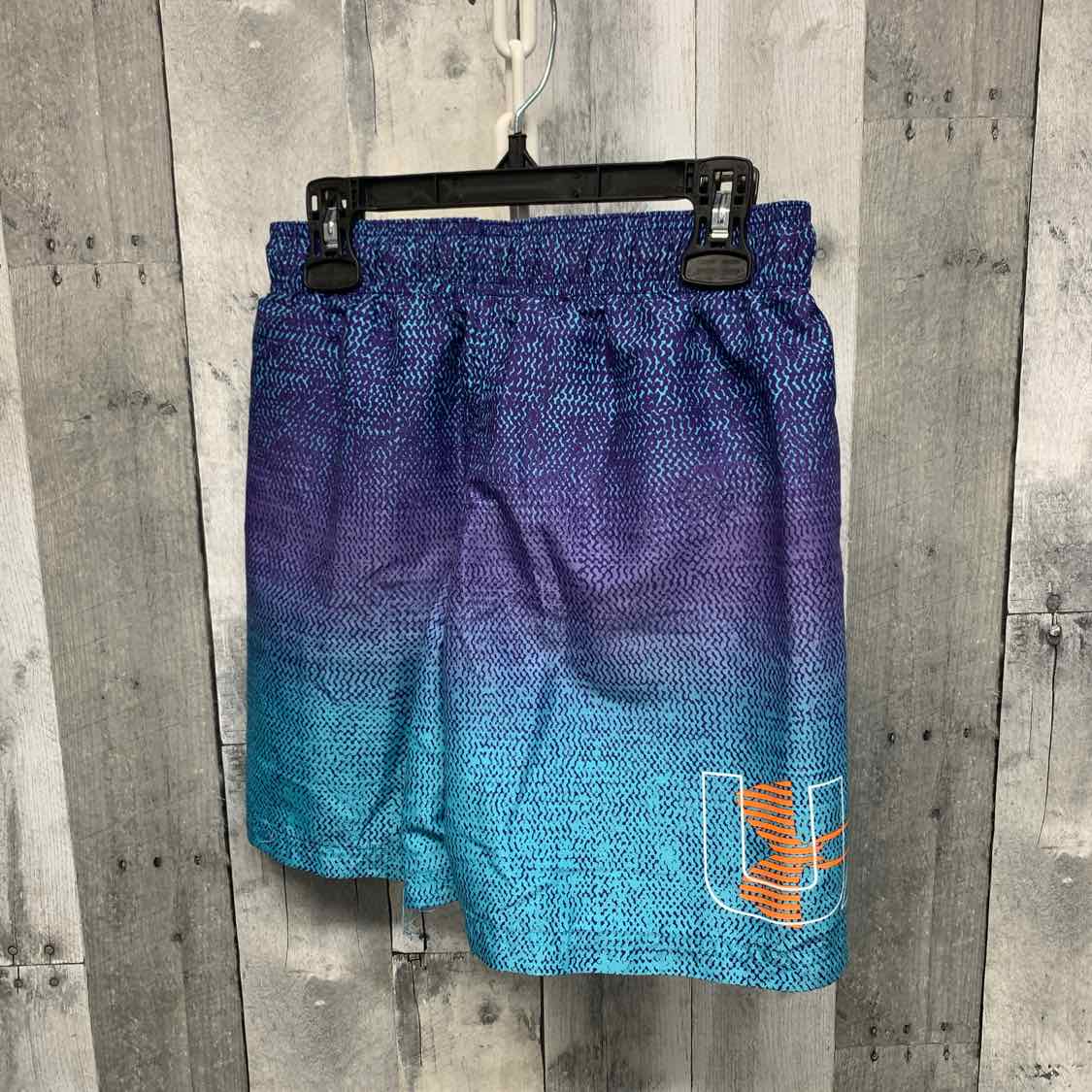Size Medium Blue Sport Brand Swim Trunks