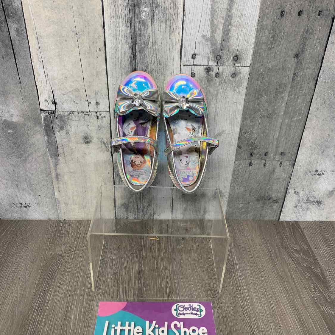 Size 9 Blue/Silver Disney Dress Shoes
